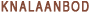 KNALAANBOD